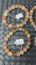 비디오를 갤러리 뷰어 ⁣ ⁣100% Natural Colorful Rutilated Quartz Bracelet에 로드 및 재생
