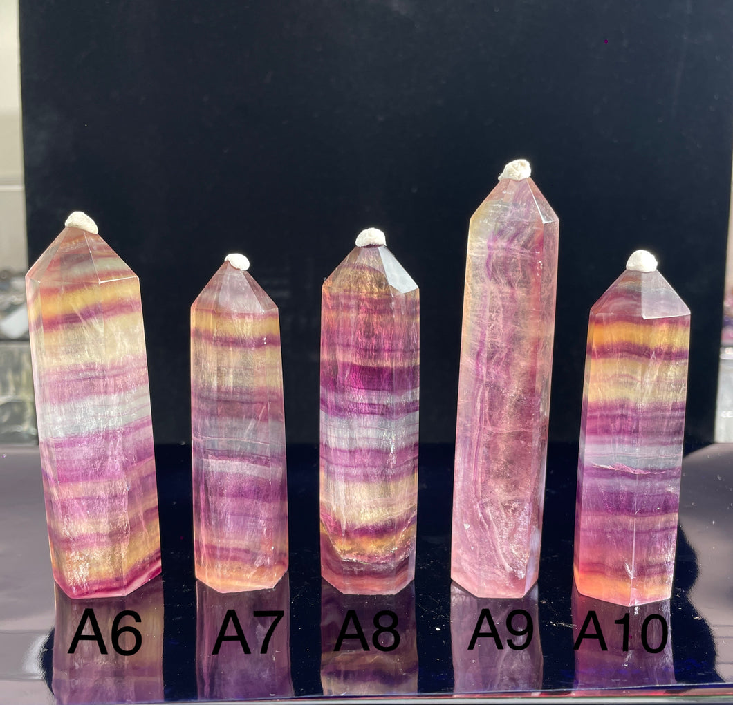 Fluorite towers (NO. A6-10)