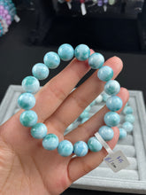 Load image into Gallery viewer, Larimar bracelets 11+mm Beads size
