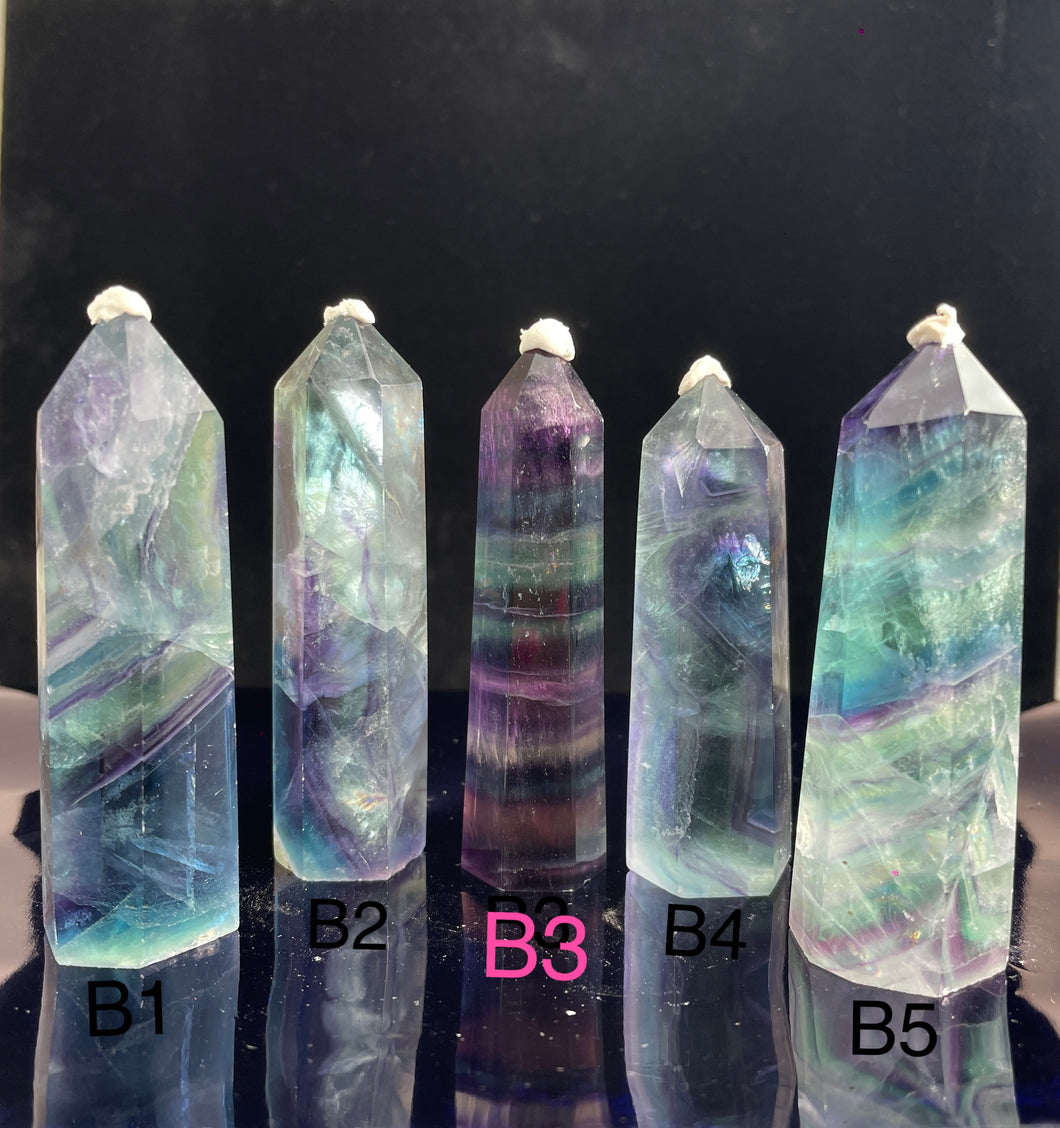 Fluorite towers (NO.B1-B5)